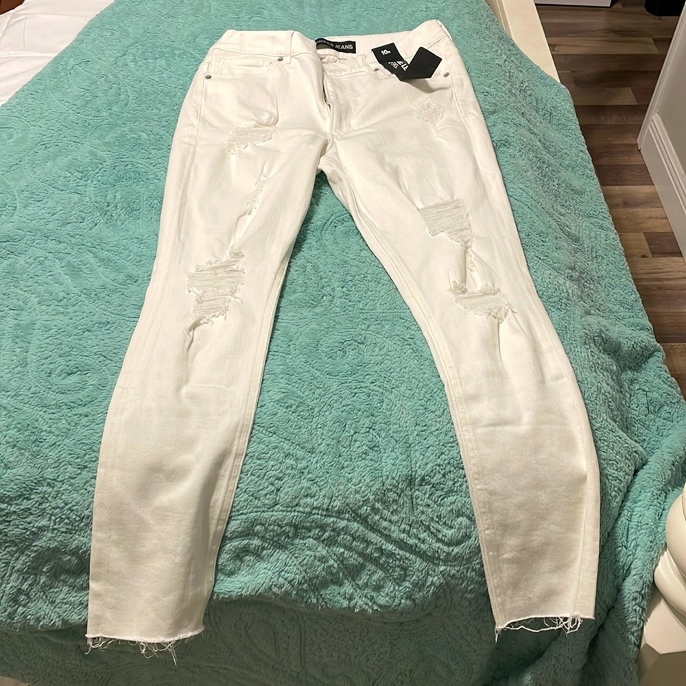 NEW with tags White express high rise ankle leggings